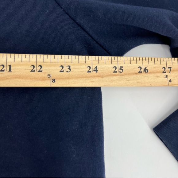 Polo By Ralph Lauren Sweatshirt Mens XL Navy Blue Box Logo Crewneck P Wing 1992 - Picture 6 of 9